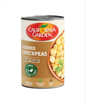 California Garden Cooked Chickpeas 400 Gm