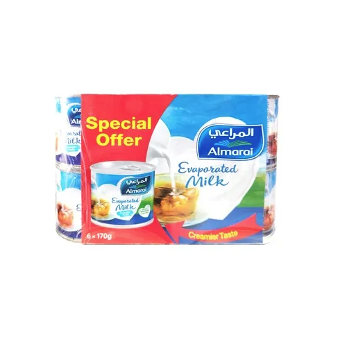 Almarai Evaporated Milk 6 X 170 gm