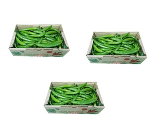 Green Chili Pepper 3 Pcs