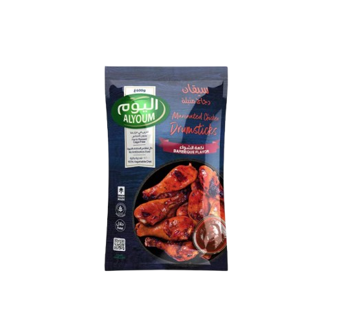 Alyoum Barbeque Marinated Chicken Drumsticks 600g