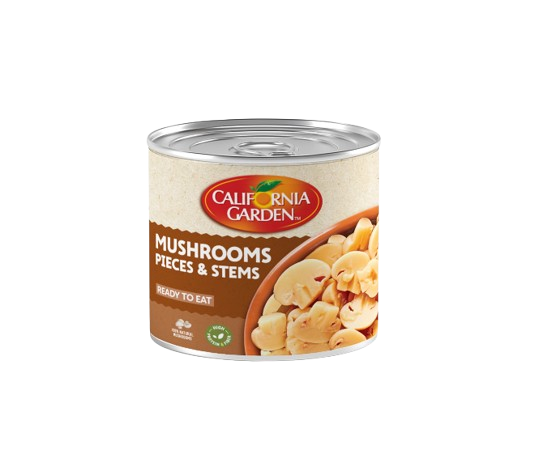 California Mushrooms Pieces & Stems 184 Gm