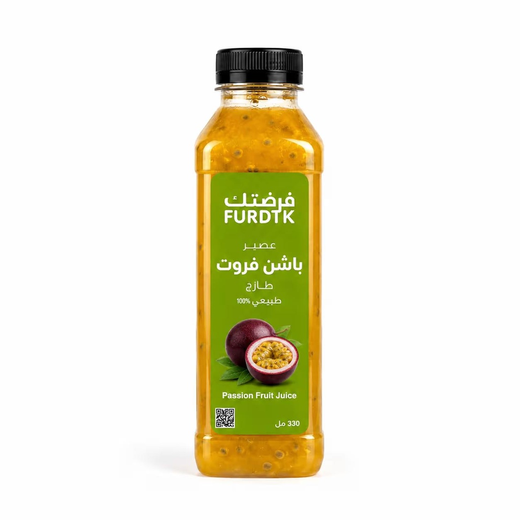 Fresh Passion Fruit Juice with Honey – 330ml