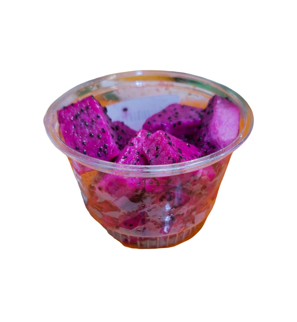 Chopped Red Dragon Fruit