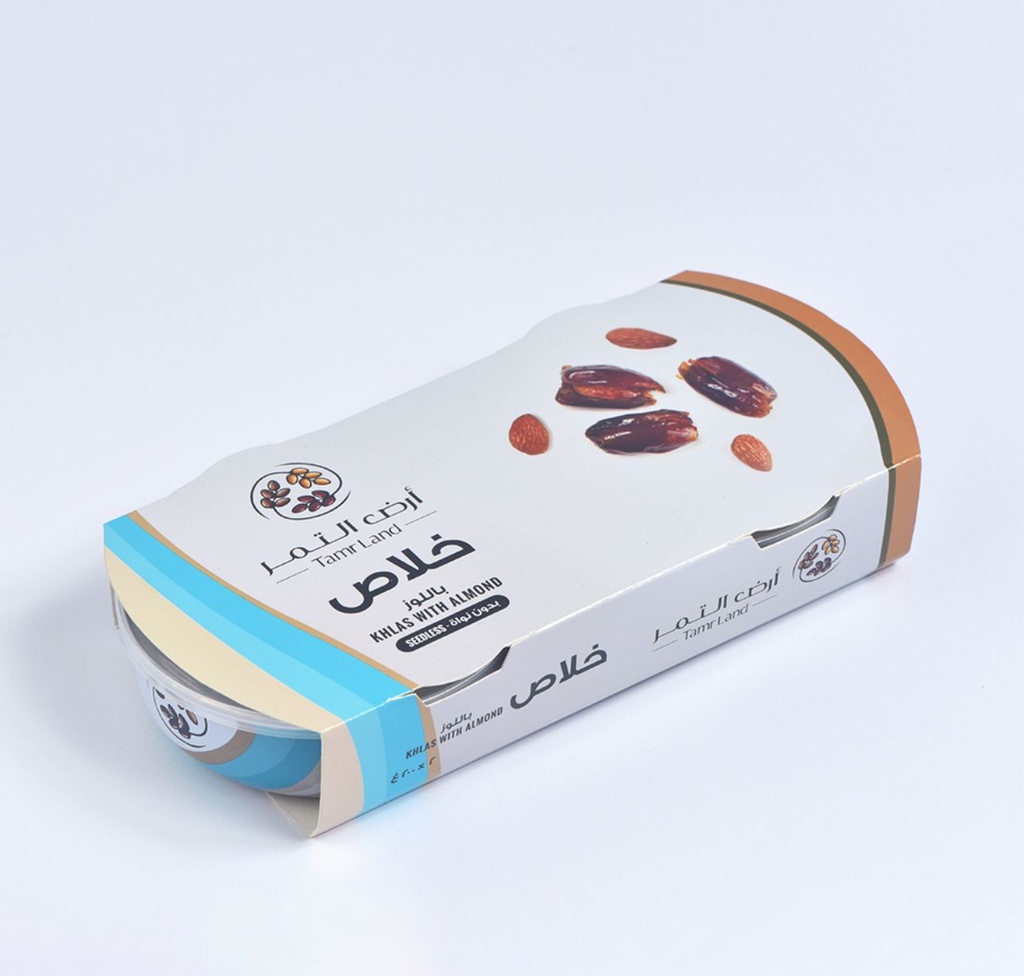 Khalas Dates With Almonds 2X200 G