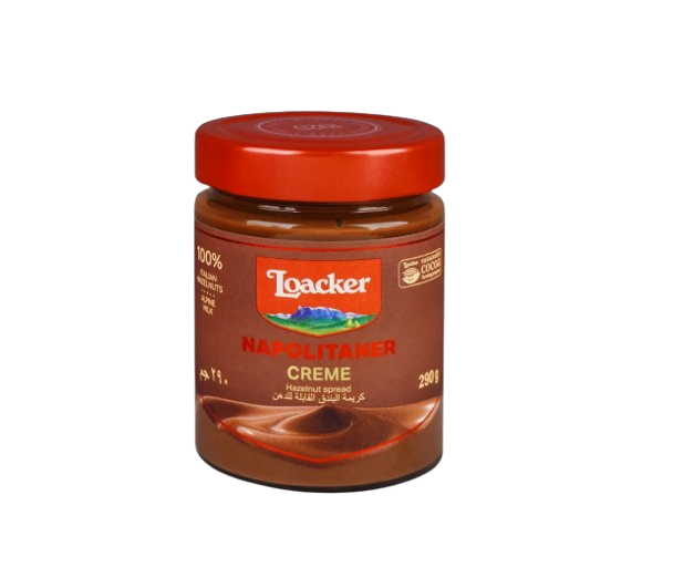 Loacker Napolitaner Creme Hazelnut Spread 290 Gm