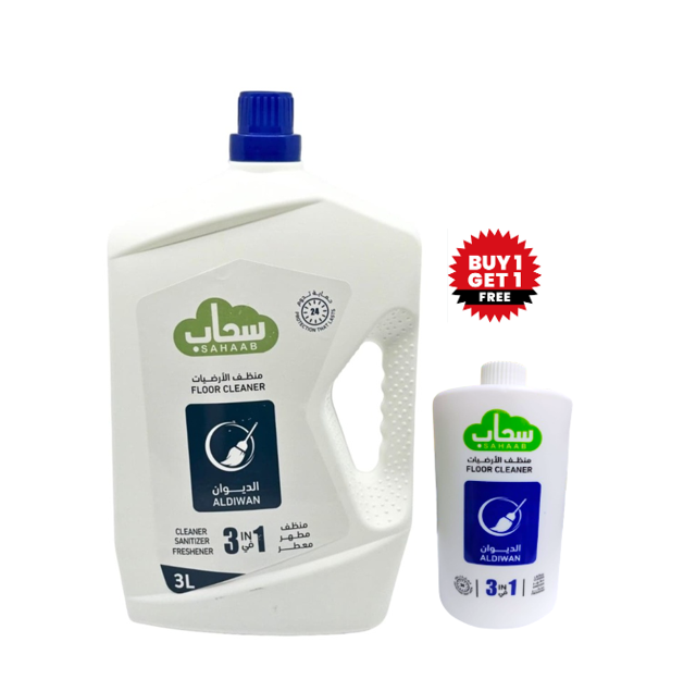 Sahaab Floor Cleaner 3 L & Floor Cleaner1 Ltr Free