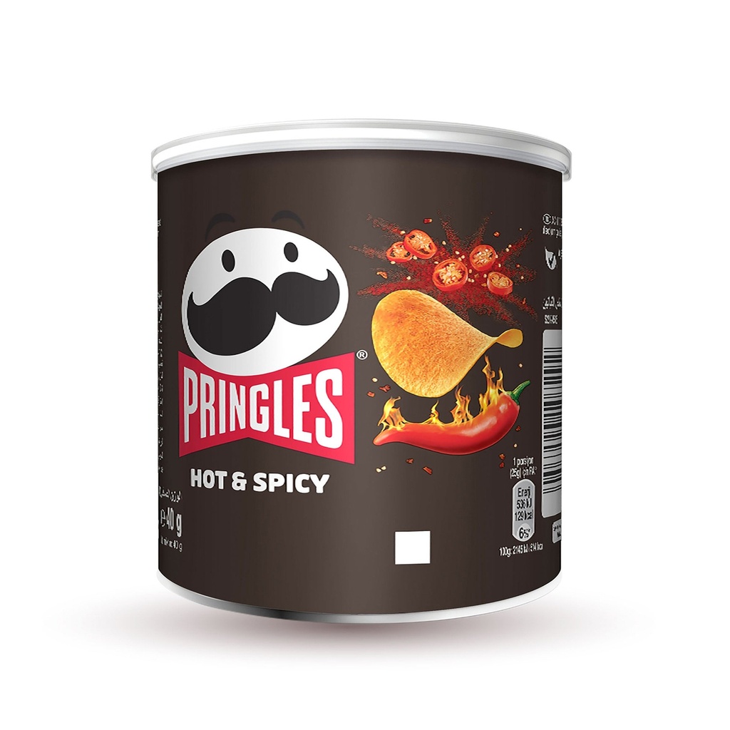 Pringles Hot & Spicy Chips 40 Gm