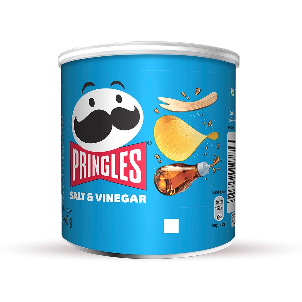 Pringles Salt & Vinegar Chips 40 Gm