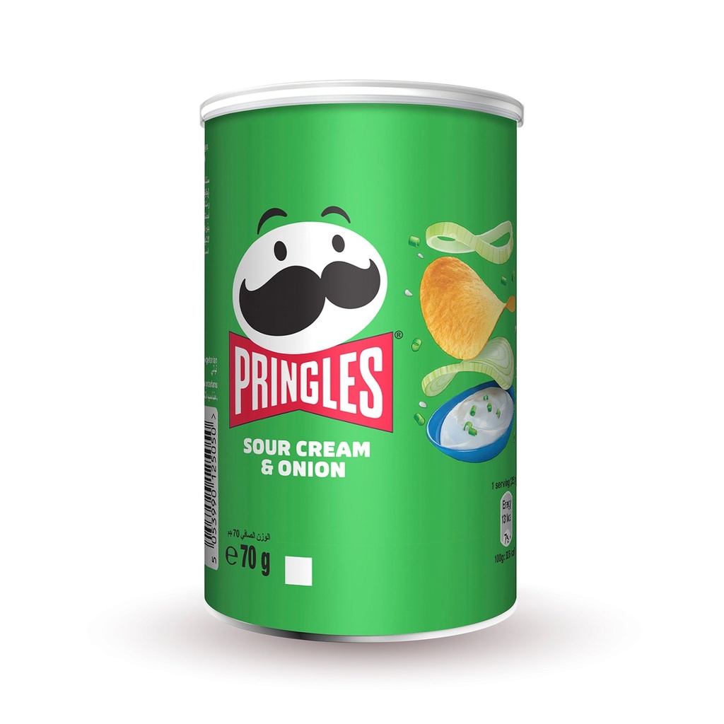 Pringles Sour Cream & Onion Chips 70 Gm