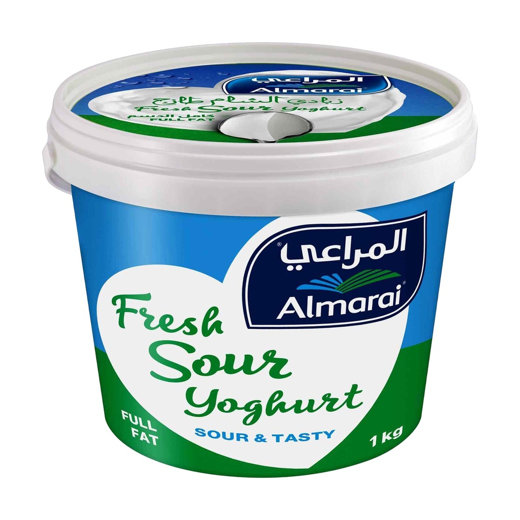 Almarai Fresh Sour Yoghurt Full Fat 1 kg