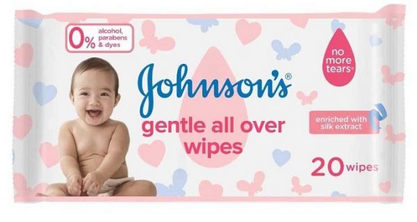 Baby Gentle All Over Wipes 20'S 