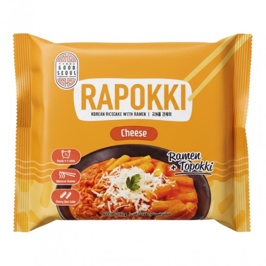 Good Seoul Korean Rapokki Cheese 132G