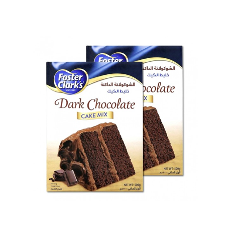 Foster Clark'S Dark ChocolateCake Mix 2*500 Gm