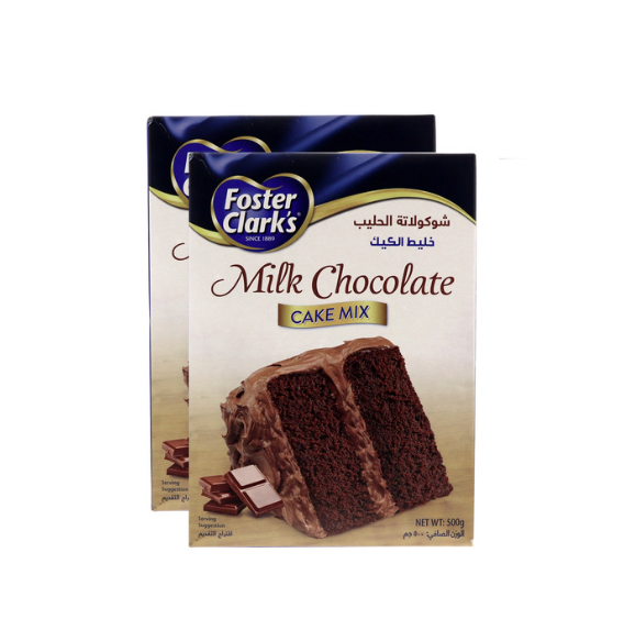 Foster Clark'S Milk Chocolate Cake Mix 2*500 Gm