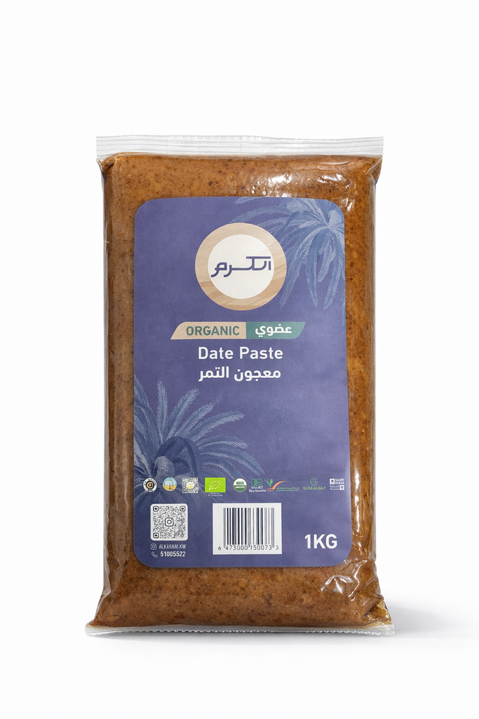 AlKaram Dates Organic Paste 1 KG
