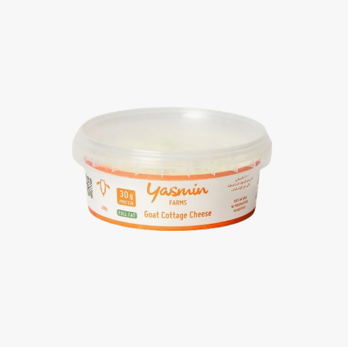 Yasmin Farms Cottage Cheese Goat Full Fat 200 Gm
