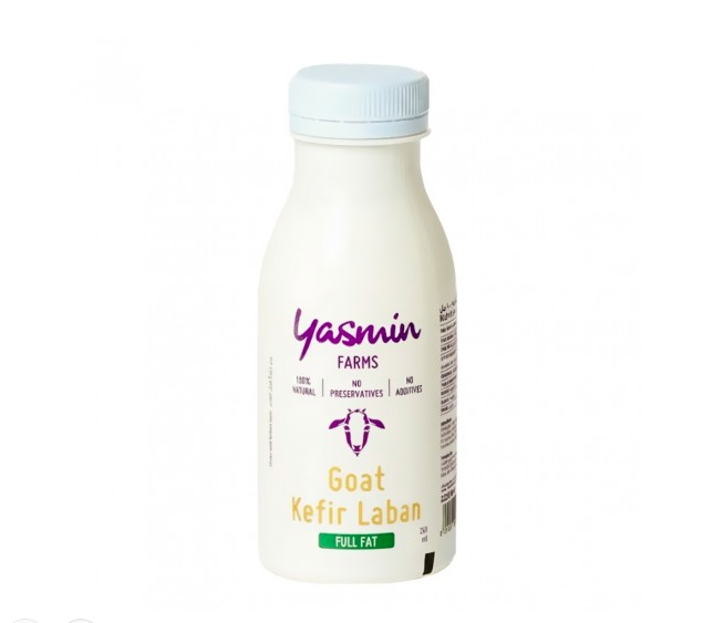 Yasmin Farms Goat Kefir Laban Full Fat 250 Ml