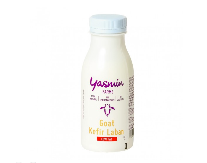 Yasmin Farms Goat Kefir Laban Low Fat 250 Ml