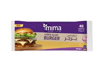 Mima Gardens Burger Cheese Slices 48 pcs 800 gm