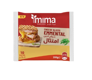 Mima Gardens Cheese Slices Emmental 10 pcs 200 gm