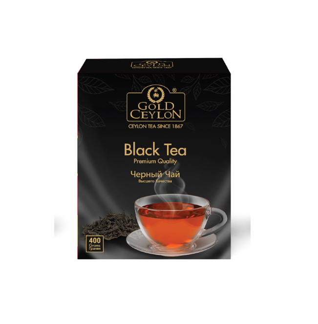 Gold Ceylon Black Tea 400 Grams  Loose Leaf