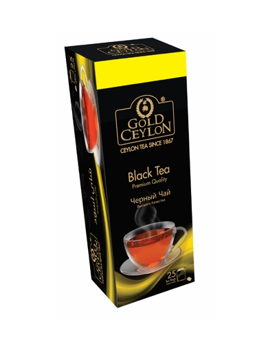 Gold Ceylon 25 Tb Black Tea, 2 Gram Tb 
