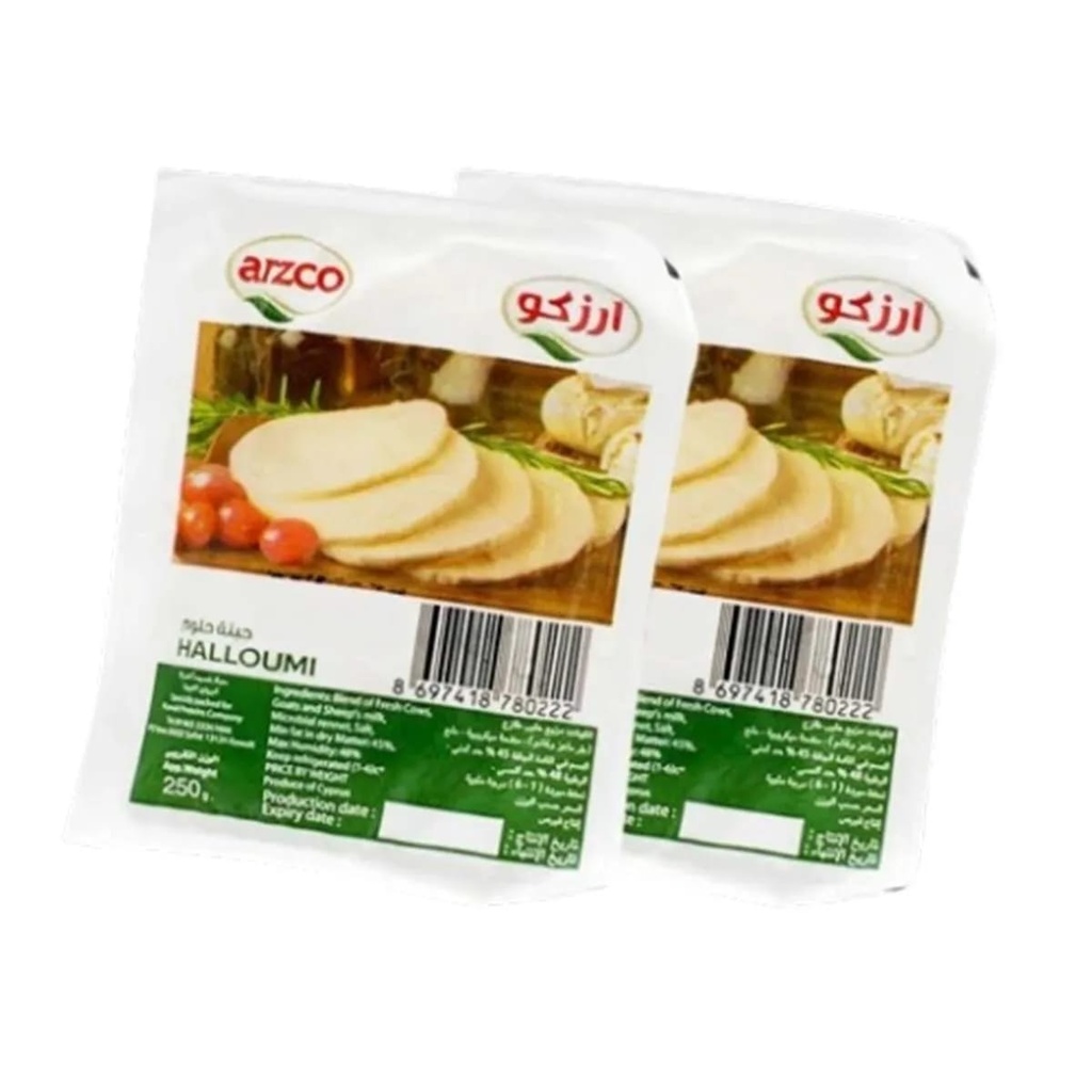 Arzco Halloumi Cheese 250 G * 2 Pcs