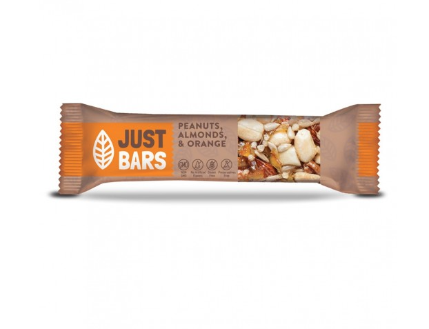 Just Bars - Peanuts, Almonds& Orange 40G