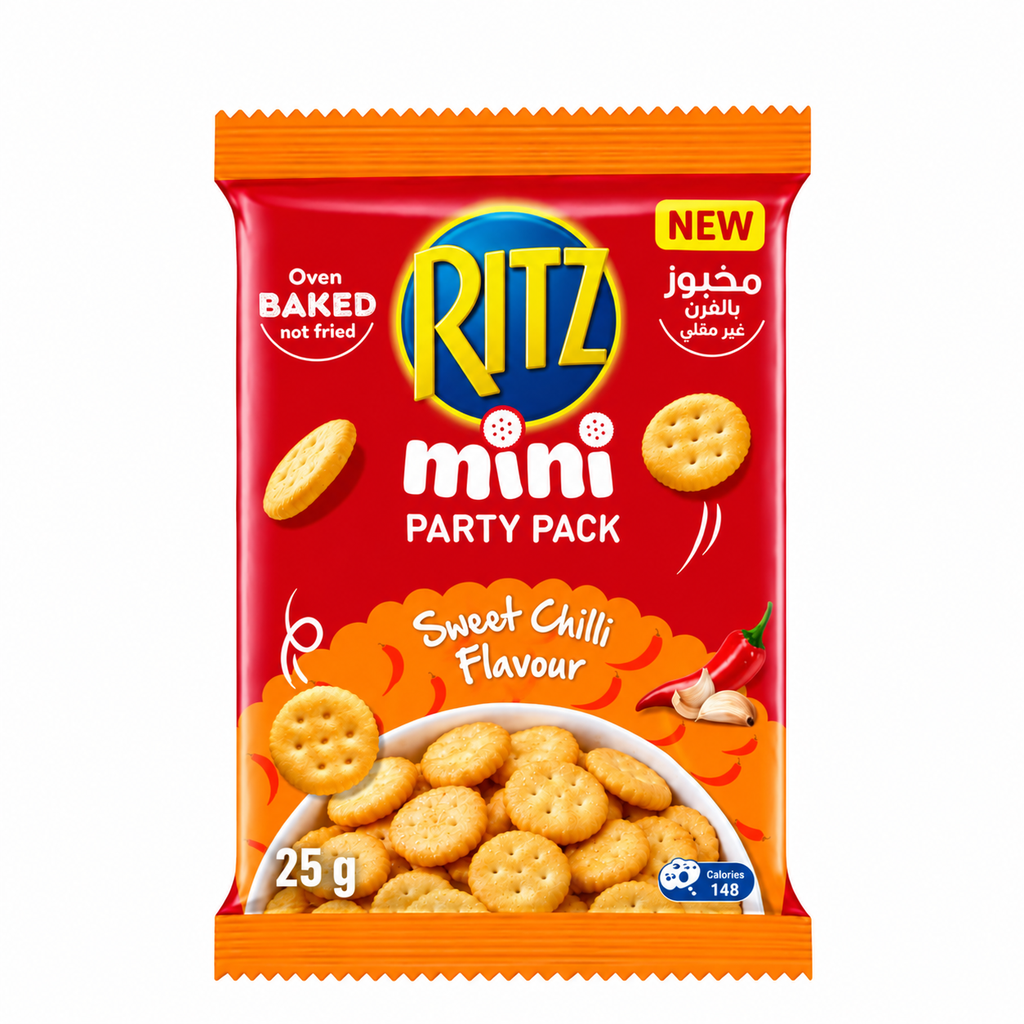 Ritz All Mine Sweet Chilli Flavour Mini Crackers 25 g