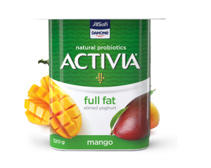 Activia Stirred Yogurt Mango Full Fat 