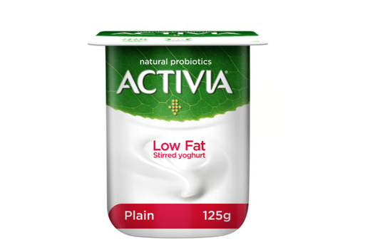 Activia Stirred Yogurt Plain Light 125G 