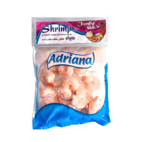 Adriana Shrimps Cooked, Peeled And Deveined Super Jumbo 400 Gm [Vietnam]