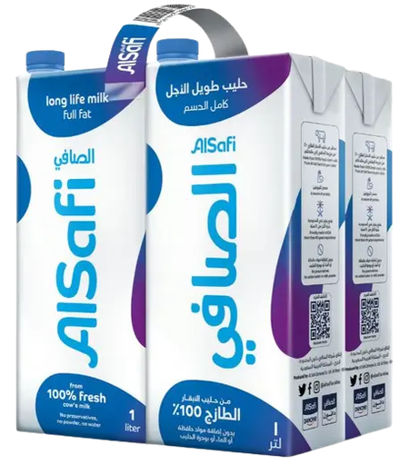 Al Safi Uht Milk Full Fat 1L 