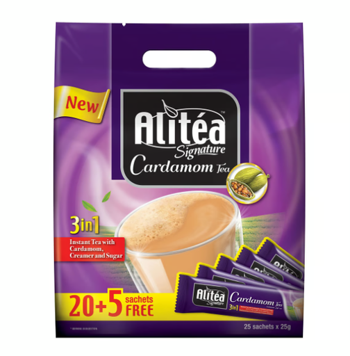 Ali Tea  3*1 With Cardamome  25Sachets*25G [Malaysia]