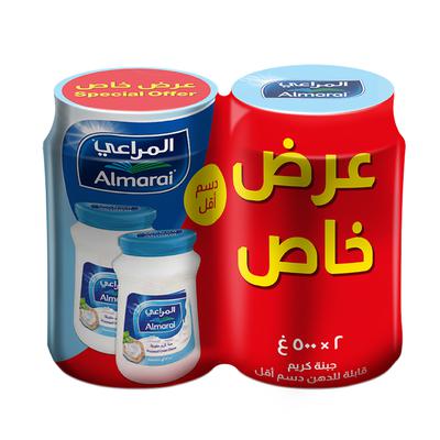 Almarai Cream Cheese Spread (2 Pcs ) 500 G 