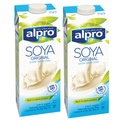 Alpro Original Soya Milk 1 Liter * 2 Pcs 