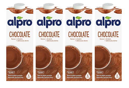 Alpro Soya Drink Chocolate 250 Ml * 3 + 1 Free 
