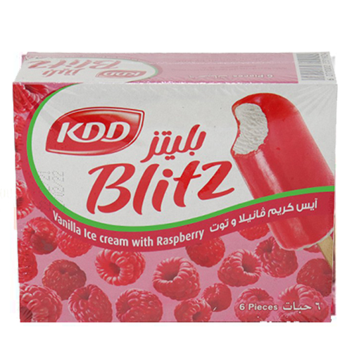 Kdd Blitz Vanilla With Raspberry (Failaka)  * 6 Pcs [Kuwait]