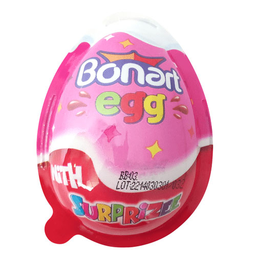 Bonart Chocolate Egg With Toy For Girl 25 Gm 