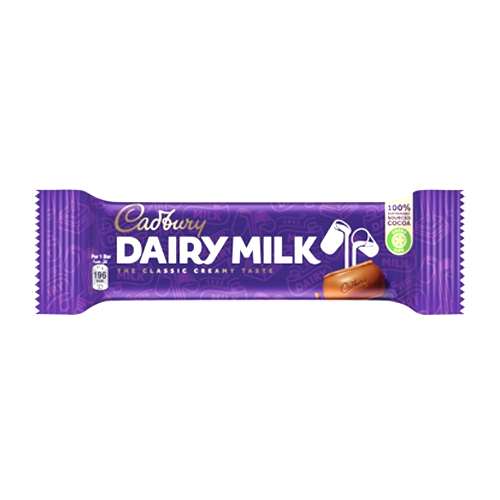 Cadbury Dairy Milk Plain Chocolate Bar, 32g 