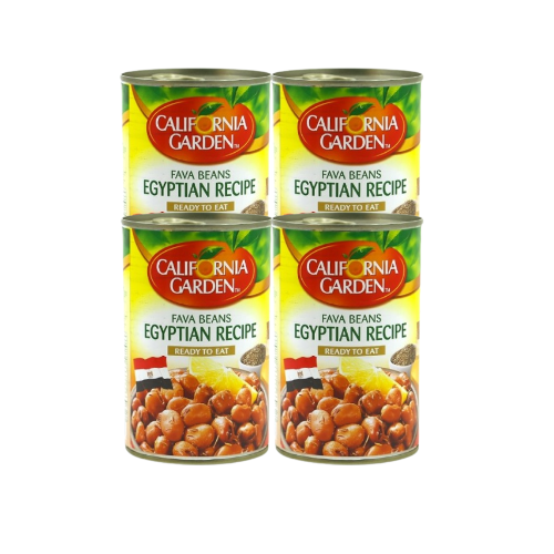 California Garden Foul Medammas Egyptian Recipe (4Pack 15% Off) 