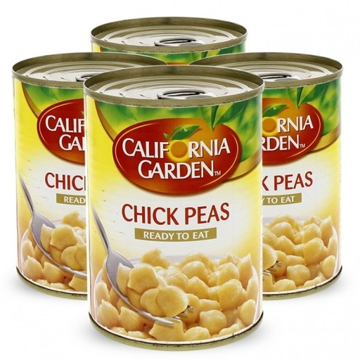 California Garden Chick Peas 4*400 Gm 
