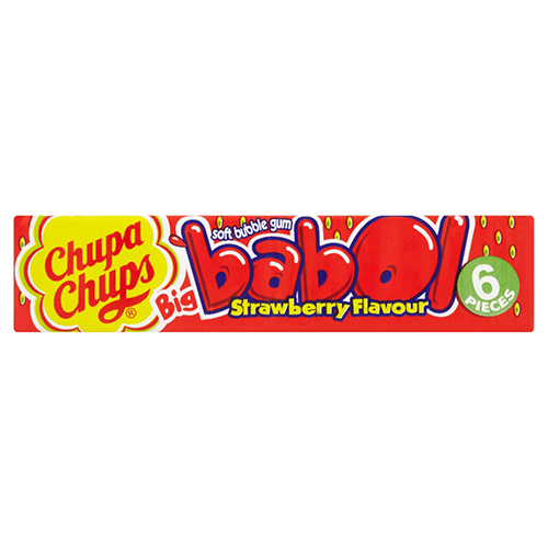 Chupa Chups Big Babol Strawberry 27.6 G 