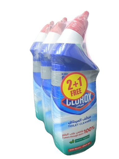 Clorox Toilet Cleaner Z Fresh 709 2 + 1 Free [Saudi Arabia]