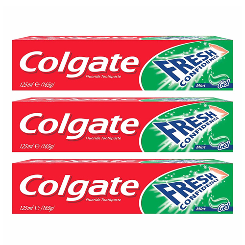 Colgate Toothpaste Fresh Confidence 125Mlx3 