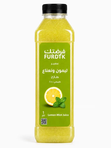 عصير ليمون ونعناع طازج 1 لتر 