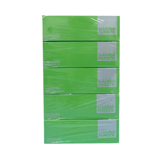 Tissue Towels Packet 5 pcs (100 Sheets) 