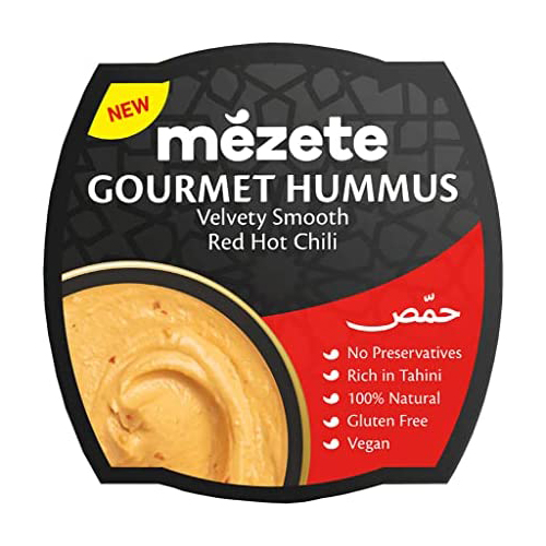 Gourment Hummus Red Hot Chilli 215 Gm-Mazete 
