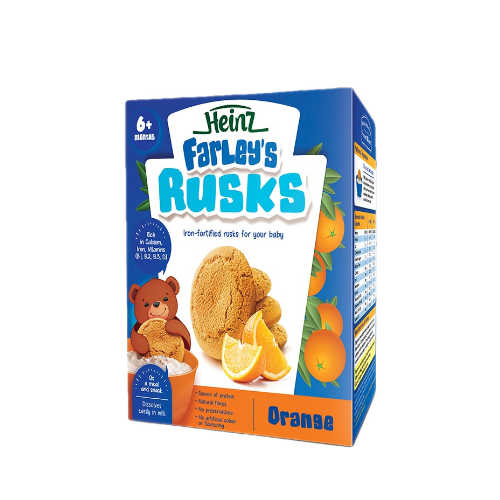 Heinz Rusks Orange 6+ Months 300 Gm  