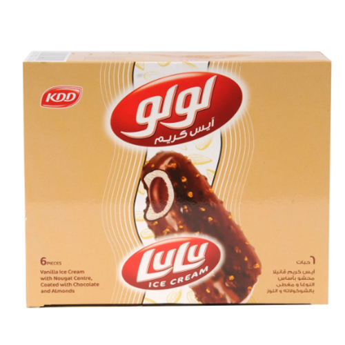 Kdd Ice Cream Lulu Vanilla Stick 72.5 Ml * 6 Pcs 